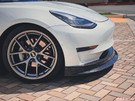 Maier Racing PK Weave Carbon Fiber Front Spoiler Tesla Model 3 2017+