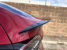 Maier Racing Carbon Fiber Rear Spoiler 4" Clear Coat Tesla Model Y 2020+ Maier Racing Carbon Fiber Rear Spoiler 4" Clear Coat Tesla Model Y 2020+