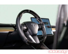 REKUDO Carbon Fiber w/ Leather Grips Steering Wheel Tesla Model 3 | Model Y 2017-2021