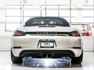 AWE Tuning Porsche 718 Boxster / Cayman SwitchPath Exhaust (PSE Only) - Chrome Silver Tips  awe3025-32020