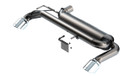 Borla 21-22 Ford Bronco 2.3L 4WD ATAK Axle Back Exhaust w/ Bright Chrome Tips bor11975 Borla 21-22 Ford Bronco 2.3L 4WD ATAK Axle Back Exhaust w/ Bright Chrome Tips bor11975