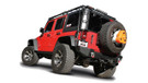 Borla 12-16 Jeep Wrangler 3.6AT/MT 4WD 2+4DR S/ SQ /RL/AC SR 2.5in, 2in Tip 3.5 sqx8 Black Chrome bor11834BC