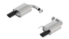 Borla Atak S Rear Section 15-17 Ford Mustang GT 5.0L V8 MT/AT 2.5in pipe 4in tip (Black Chrome) bor11895BC Borla Atak S Rear Section 15-17 Ford Mustang GT 5.0L V8 MT/AT 2.5in pipe 4in tip (Black Chrome) bor11895BC