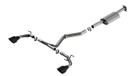 Borla 22-23 Subaru BRZ/Toyota GR86 2.4L RWD AT/MT S-Type Catback Exhaust - Black Chrome Tips bor140909BC Borla 22-23 Subaru BRZ/Toyota GR86 2.4L RWD AT/MT S-Type Catback Exhaust - Black Chrome Tips bor140909BC