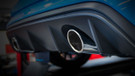 Borla 16-17 Ford Focus RS 2.3L MT Round Angle-Cut Tips Split Rear Exit ATAK Catback Exhaust bor140730