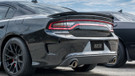Borla 15-16 Dodge Charger Hellcat 6.2L V8 ATAK Catback Exhaust w/ Valves No Tips Factory Valance bor140669