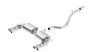 Borla 13-15 Audi S3 S-Type Dual Round Rolled Catback Exhaust bor140631