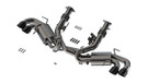 Borla 20-23 Chevy Corvette 6.2L V8 AT w/o NPP 3in ATAK Catback Exhaust - Black Chrome Tips bor140841BC