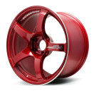 Advan TC4 15x5.5 +45 4-100 Racing Candy Red & Ring Wheel avnYAD5B45ACRR