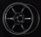 Advan RG-D2 15x7.5 +40 4-100 Semi Gloss Black Wheel avnYAT5F40ASB