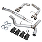 AWE Tuning Subaru WRX/STI VA/GV Sedan Track Edition Exhaust - Diamond Black Tips (102mm)  awe3020-43066