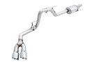 AWE Tuning 2015+ Ford F-150 0FG Single Exit Performance Exhaust System w/4.5in Chrome Silver Tips  awe3015-22066