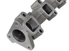 aFe Power BladeRunner Ported Ductile Iron Exhaust Manifold 01-16 GM Diesel Trucks V8-6.6L (td) afe46-40024