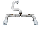 AWE Tuning Ford Focus RS Track Edition Cat-back Exhaust - Chrome Silver Tips  awe3020-32030 AWE Tuning Ford Focus RS Track Edition Cat-back Exhaust - Chrome Silver Tips  awe3020-32030