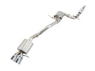 AWE Tuning Mk6 Jetta 2.5L Touring Edition Exhaust - Polished Silver Tips  awe3015-22060 AWE Tuning Mk6 Jetta 2.5L Touring Edition Exhaust - Polished Silver Tips  awe3015-22060