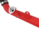 aFe Bladerunner 2-1/4 IN Aluminum Hot Charge Pipe Black 20-23 Ford Explorer/Explorer ST - Red afe46-20658-R