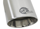 aFe MACH Force-Xp Universal 304 SS Single-Wall Clamp-On Exhaust Tip - Polished afe49T25354-P07