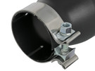 aFe MACH Force-Xp 409 SS Exhaust Tip Black (Left Side) 3in In x 4-1/2in Out x 9in L Clamp-On afe49T30452-B09