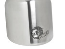 aFe MACH Force-Xp 304 SS Clamp-On Exhaust Tip 2.5in. Inlet / 4in. Outlet / 6in. L - Polished afe49T25404-P06