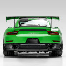 Vorsteiner 2x2 Satin Carbon Fiber PP Rear Diffuser Porsche 991 GT2 GW9 Aero Program 2017-2019 - POV2051