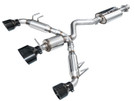 AWE Tuning 2023+ Toyota GR Corolla Touring Edition Exhaust - Diamond Black Tips  awe3015-53472 AWE Tuning 2023+ Toyota GR Corolla Touring Edition Exhaust - Diamond Black Tips  awe3015-53472