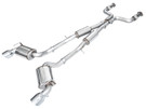 AWE 2023 Nissan Z RZ34 RWD Touring Edition Catback Exhaust System w/ Chrome Silver Tips  awe3015-32400