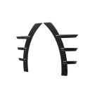 MHC+ BMW M2 G87 Performance Style Front Side Fender Trims In Pre Preg Gloss Carbon Fibre (G87)  MHCP-G87-CF-ST001