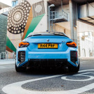 MHC+ BMW M2 G87 Performance Style Rear Rear Bumper Inserts In Pre Preg Gloss Carbon Fibre (G87)  MHCP-G87-CF-RT001