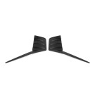 MHC+ BMW M2 G87 Performance Style Rear Rear Bumper Inserts In Pre Preg Gloss Carbon Fibre (G87)  MHCP-G87-CF-RT001