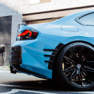 MHC+ BMW M2 G87 Performance Style Rear Side Fender Trims In Pre Preg Gloss Carbon Fibre (G87)  MHCP-G87-CF-ST002