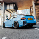 MHC+ BMW M2 G87 Performance Style Side Skirts In Pre Preg Gloss Carbon Fibre (G87)  MHCP-G87-CF-SS002