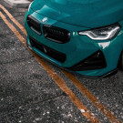 MHC+ BMW M240i Performance Style Front Splitter In Pre Preg Carbon Fibre (G42)  MHCP-G42-CF-FS001 MHC+ BMW M240i Performance Style Front Splitter In Pre Preg Carbon Fibre (G42)  MHCP-G42-CF-FS001