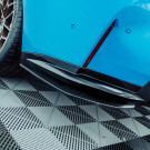 MHC+ BMW M3 SS1 REAR SIDE SPLITTERS IN GLOSS PRE PREG CARBON FIBRE (G80/G81)  MHCP-G80-CF-RD002 MHC+ BMW M3 SS1 REAR SIDE SPLITTERS IN GLOSS PRE PREG CARBON FIBRE (G80/G81)  MHCP-G80-CF-RD002