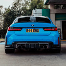 MHC+ BMW M3 SS1 REAR SIDE SPLITTERS IN GLOSS PRE PREG CARBON FIBRE (G80/G81)  MHCP-G80-CF-RD002 MHC+ BMW M3 SS1 REAR SIDE SPLITTERS IN GLOSS PRE PREG CARBON FIBRE (G80/G81)  MHCP-G80-CF-RD002