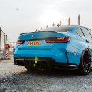 MHC+ BMW M3/M4 DF1 LED REAR DIFFUSER IN GLOSS PRE PREG CARBON FIBRE (G80/G81/G82/G83)  MHCP-G80G82-CF-RD005