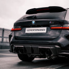 MHC+ BMW M3/M4 REAR BUMPER INSERT IN PRE PREG CARBON FIBRE (G80/G81/G82/G83)  MHCP-G80G82-CF-RT001 MHC+ BMW M3/M4 REAR BUMPER INSERT IN PRE PREG CARBON FIBRE (G80/G81/G82/G83)  MHCP-G80G82-CF-RT001