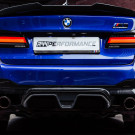 MHC+ BMW M5 LCI CS STYLE REAR DIFFUSER IN PRE PREG GLOSS CARBON FIBRE (F90)  MHCP-F90LCI-CF-RD001 MHC+ BMW M5 LCI CS STYLE REAR DIFFUSER IN PRE PREG GLOSS CARBON FIBRE (F90)  MHCP-F90LCI-CF-RD001