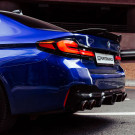 MHC+ BMW M5/5 SERIES DUCKTAIL STYLE REAR SPOILER IN PRE PREG CARBON FIBRE (F90/G30)  MHCP-G30F90-CF-RS003 MHC+ BMW M5/5 SERIES DUCKTAIL STYLE REAR SPOILER IN PRE PREG CARBON FIBRE (F90/G30)  MHCP-G30F90-CF-RS003