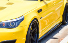 Dinmann Carbon Fiber Side Skirts – BMW E60 M5 Dinmann Carbon Fiber Side Skirts – BMW E60 M5