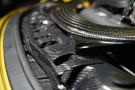 Dinmann BMW F80 M3 F82 M4 F87 M2 2, 3, 4 series Carbon Fiber Radiator Support Brace in 3 layer carbon fiber.