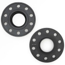 Spulen Wheel Spacer Pair &amp; Bolts  - 7mm / 15mm Kit (Black) - Porsche Hub - SE-668