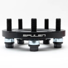 Spulen Wheel Spacer Pair & Bolts  - (Black) - Porsche Hub