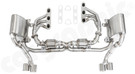 CARGRAPHIC Cylinder-Back Sport Exhaust System w/Manifold Set, Non-Valved Sport Rear Silencers w/Tailpipes & 2x 200CPSI Ø120mm HD OBD2 T38 Tri-Metal Catalytic Converters For Porsche 997.1 Carrera / Carrera 4 3.6L & Carrera S / 4S 3.8L - PERP97KITX CARGRAPHIC Cylinder-Back Sport Exhaust System w/Manifold Set, Non-Valved Sport Rear Silencers w/Tailpipes & 2x 200CPSI Ø120mm HD OBD2 T38 Tri-Metal Catalytic Converters For Porsche 997.1 Carrera / Carrera 4 3.6L & Carrera S / 4S 3.8L - PERP97KITX