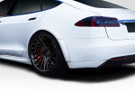 2012-2023 Tesla Model S Duraflex RVS Rear Fender Flares - 4 Piece 2012-2023 Tesla Model S Duraflex RVS Rear Fender Flares - 4 Piece