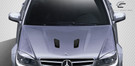 Carbon Creations 2008-2011 Mercedes C63 W204 Black Series Look Hood - 1 Piece - 112324