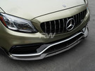 RW Carbon Mercedes W205 C63 BRS Style Carbon Fiber Front Lip - mercw20507