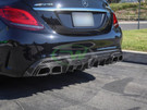 RW Carbon Mercedes W205 BRS Style Carbon Fiber Diffuser - mercw20513 RW Carbon Mercedes W205 BRS Style Carbon Fiber Diffuser - mercw20513