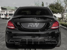 RW Carbon Mercedes W205 C63/C63S Sedan 19+ DTM CF Diffuser - mercw20541
