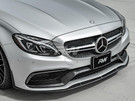 RW Carbon Mercedes W205 C63 C63S Coupe ED1 Style CF Front Lip - mercw20520 RW Carbon Mercedes W205 C63 C63S Coupe ED1 Style CF Front Lip - mercw20520