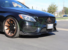 RW Carbon Mercedes W205 BRS Style Carbon Fiber Front Lip Spoiler - mercw20515 RW Carbon Mercedes W205 BRS Style Carbon Fiber Front Lip Spoiler - mercw20515